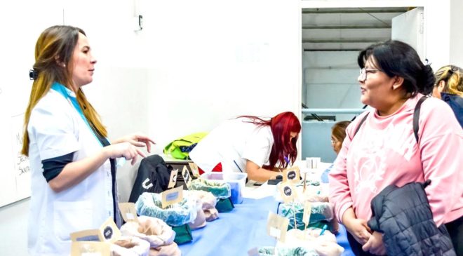 Se realizó con éxito la feria de salud integral en el Colegio Sobral