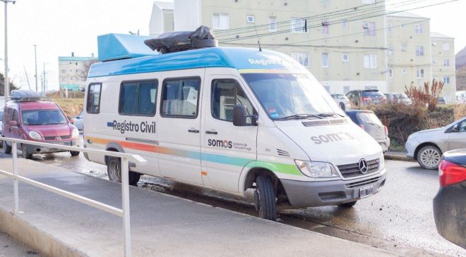 Continúa en Ushuaia la campaña "Registro Civil en Movimiento"