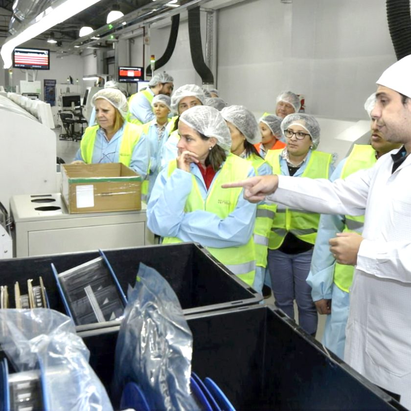 Reinicia el programa de visitas a las plantas de producción
