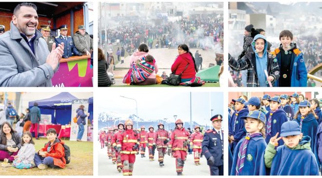 Luego del multitudinario desfile: Se degustaron en Ushuaia más de 15 mil porciones de paella