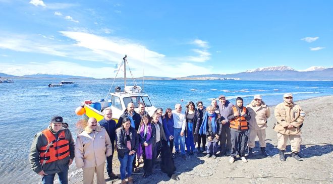 Cooperativa de trabajo botó en Puerto Almanza su primera embarcación