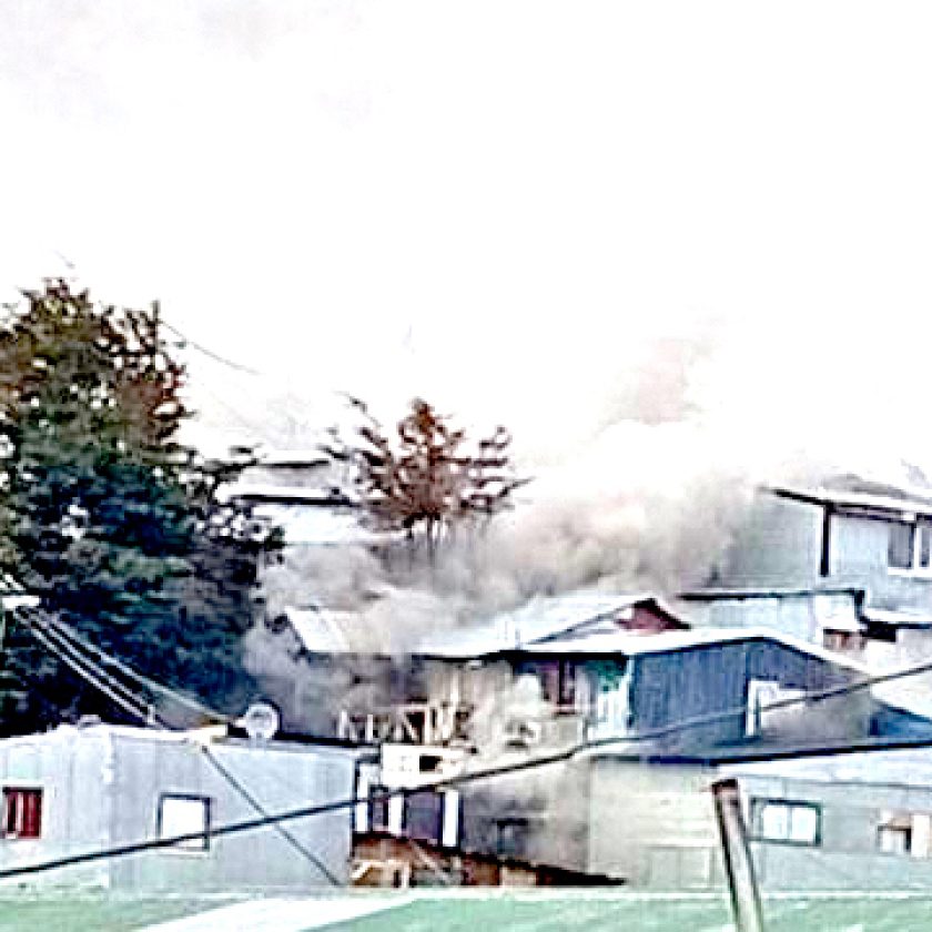 Sobrecalentamiento de una térmica provoca incendio en un galpón