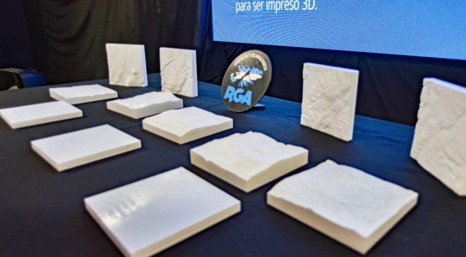 Imprimieron en 3D bloques para un proyecto nacional sobre Malvinas