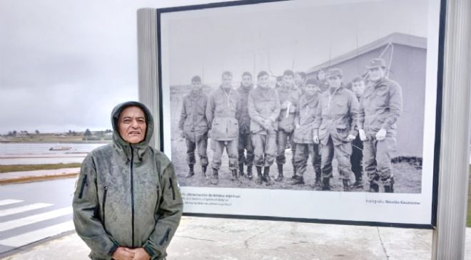 “El clima de Ushuaia me recuerda al de Malvinas”