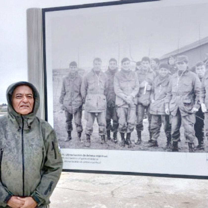 “El clima de Ushuaia me recuerda al de Malvinas”