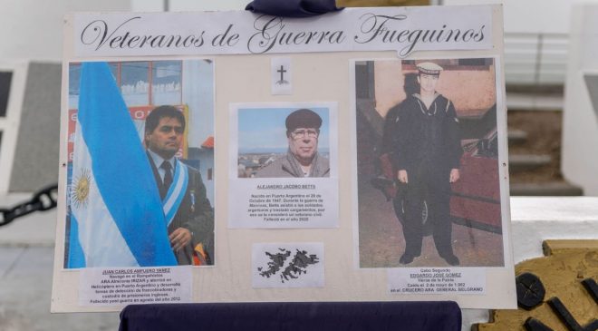 Tierra del Fuego rindió homenaje a sus veteranos de guerra