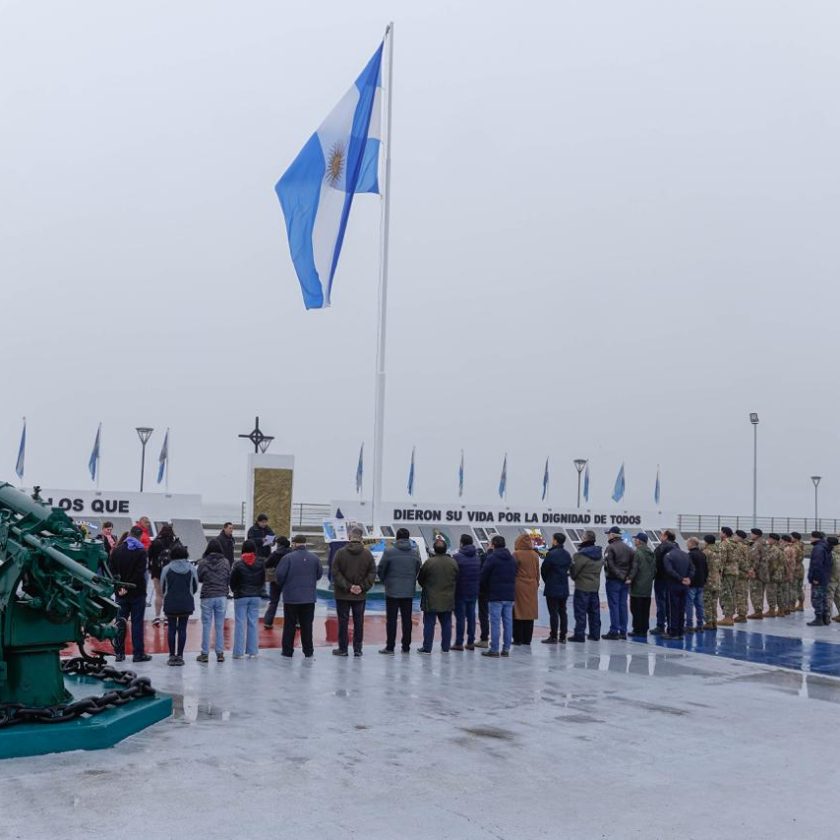 Tierra del Fuego rindió homenaje a sus veteranos de guerra