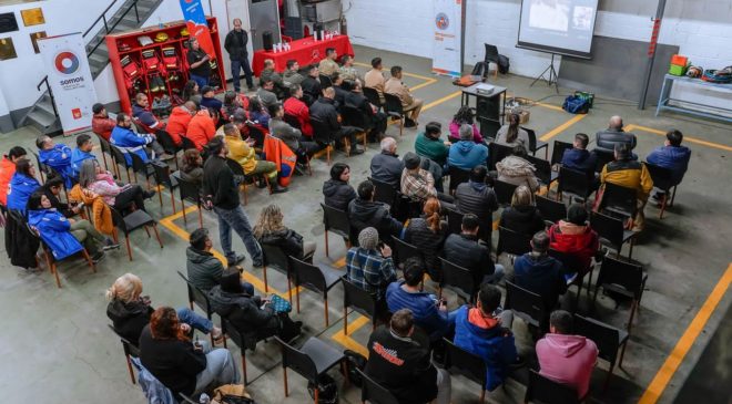 Brindaron conferencia preventiva sobre sismos a miembros del Comité de Emergencias en la provincia