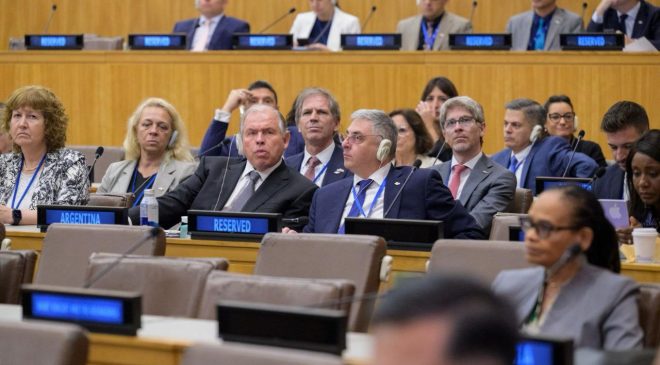 Urquiza y Veteranos de Malvinas participaron en la ONU de una nueva sesión sobre descolonización