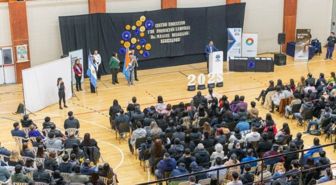 El Centro de Formación Laboral “Manuel Belgrano” celebró la finalización del primer cuatrimestre