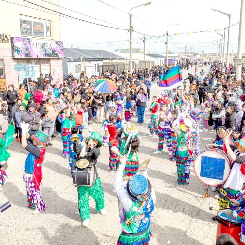 Se anticipó el Carnaval riograndense: la Zona Sur largó en punta