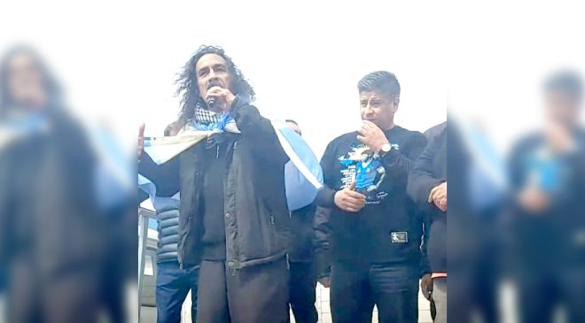 La CGT anunció un paro general luego del acto contra la intervención 