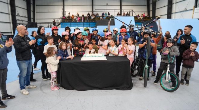 El Centro Municipal de Deportes Urbanos celebró un nuevo aniversario