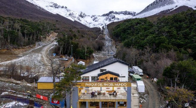 El Cerro Martial inauguró su nueva aerosilla y abrió una nueva etapa para el turismo fueguino