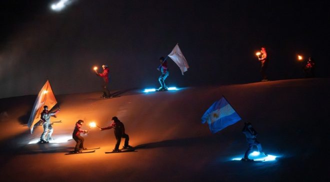 Miles de personas celebraron el inicio del invierno en el Fin del Mundo