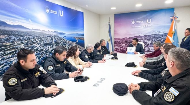 Vuoto recibió a las autoridades nacionales de la Policía de Seguridad Aeroportuaria