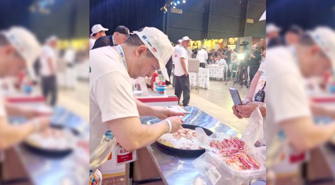 La pizza de centolla que catapultó Almanza al mundo
