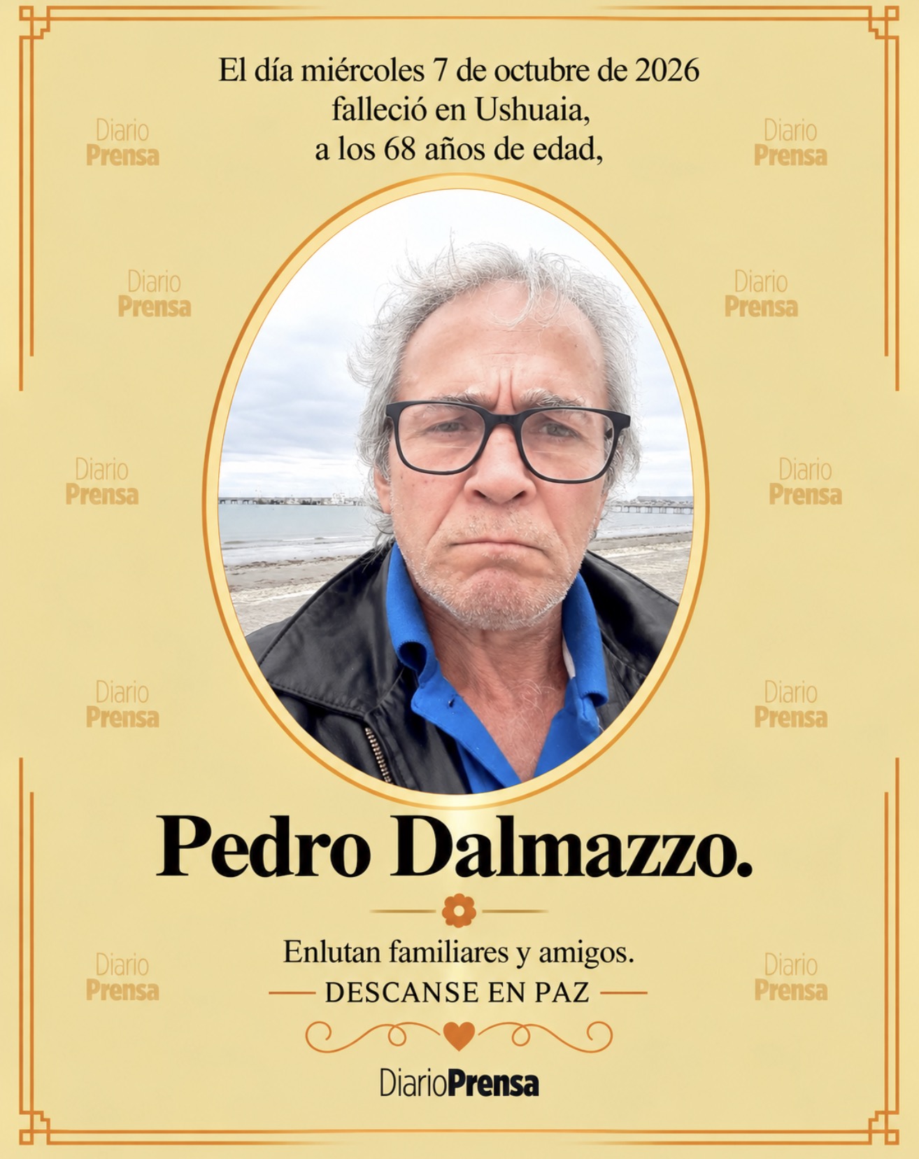 Fallecimiento | Pedro Dalmazzo