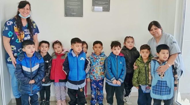 Enseñaron hábitos de higiene bucal a niños de jardines de Río Grande